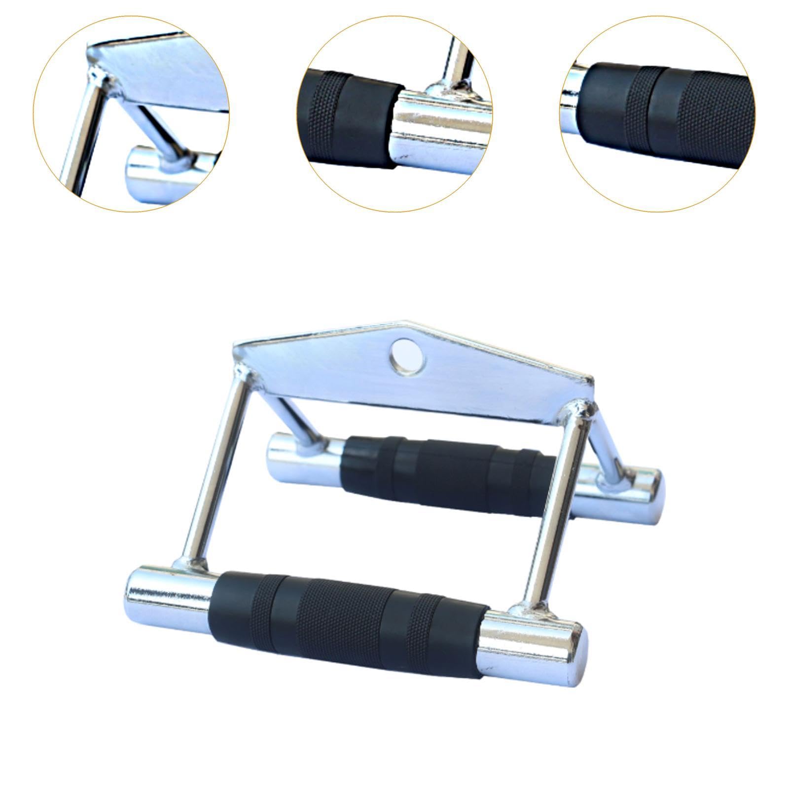 ダブルd rowハンドルプレスバースチールヘビーデューティプルダウン